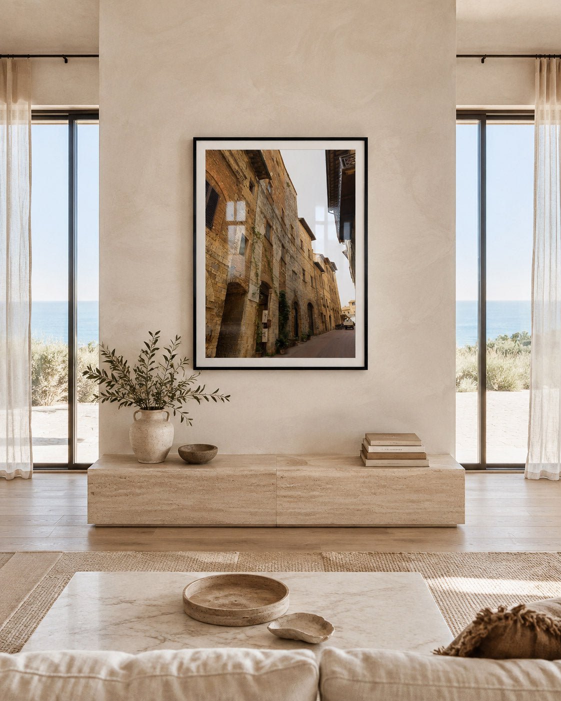 Quiet in San Gimignano - Coastal Prints twotides.collective